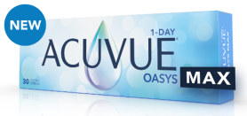ACUVUE® OASYS MAX 1-Day mit TearStable™ Technology und OptiBlue™ Light Filter